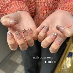 【hand】カラーorラメグラデーション（オフ有/120分）🫧ラメのミキシングは可能です🌿