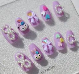 3Dパーツネイル付け放題 【大人気🌸/持ち込み可】オフ➕1000