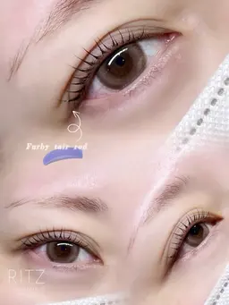 🫧Jr.eyelist上下まつげパーマモデル🫧直前予約◎仕上げにトリートメントつき