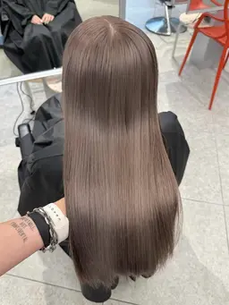 🎀ブリーチなしダブルカラー➕透明感カラー➕トリートメント🎀🪄