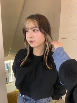 【職場でもOK🧚🏻♀️】ハーフデザインカラー