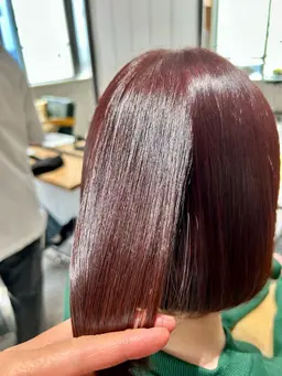 【平日限定】うる艶カラー（白髪染めも可能）シャンプーブロー込み¥6000