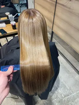 お得🤩ご新規様2回目まで✨　カット＋イルミナフルカラー＋髪質改善ULTOWA