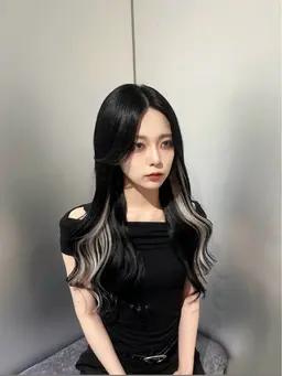 【最高級人毛100%】シールエクステ80本＋カット＋カラー＋Aujuaトリートメント《レイヤーカット・新宿》