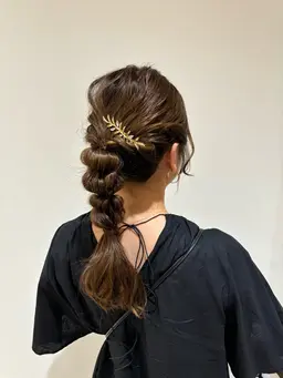 結婚式、ライブ前ヘアセット♪