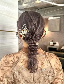 🫧お呼ばれパーティーヘアセット🫧