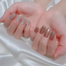 【ハンド】ジェルネイル・ミラー＋マグネットorフラッシュ💟⟡.*(オフ込み)