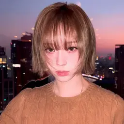 🎧人気の韓国style🎧レイヤーボブカット＋スタイリング🪡