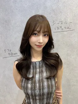 ✨迷ったらこちら✨韓国風カット＋ 透明感たっぷりカラー＋高保湿スチームトリートメント🌷