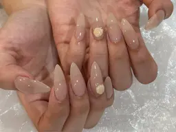 ワンカラーネイル(オフあり)⭐️