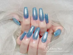 🎀🎀チップ長さだし＋マグネット/オローラ/ミラー/フラッシュワンカラー7980