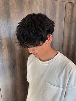 カット＋シャドウパーマ🔥