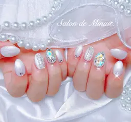 🎀大人気NO.2【ハンド】持ち込みデザイン100分やり放題6980（アートし、大きいパーツ4本程度）🎀