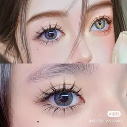 大人気★ワンホンマツエク上100束+下20本 ￥8980→¥6980