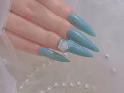 オフなし🫧【アプレ 長さ出し10本💅ロングネイル】【ワンカラーorマグネットorフラッシュ】選べるコース🥰