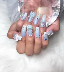 ♡長さだしなし♡【パーツつけ放題】¥5500