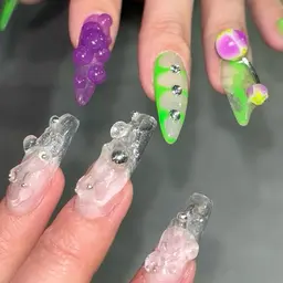 長さ出し＋90分アート🎀✨🩸