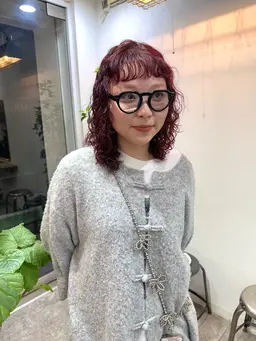 🧶ハードパーマ🧶カット+ハードパーマ+2stepトリートメント