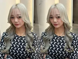 ❤️12月限定❤️ 最高峰ケア❄️韓国風カット+カラー＋🎄髪質改善ケラチントリートメント🎄