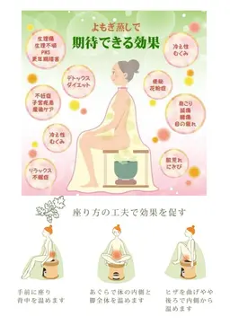 よもぎ蒸し👐