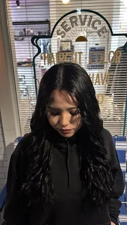 ロングヘア限定　ワンカラー