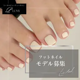 【Jrネイリスト】12月1日​〜​予約可◎フットワンカラーモデル