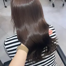 【ケアコース】髪質改善トリートメント×カラー💛✨️傷んだ髪をサラサラに♡