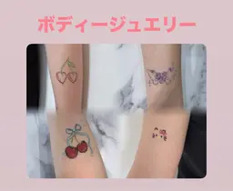 【ボディージュエリーSS¥3500】 スタッフが複数います。担当スタッフの空きがない場合は変更をお願いする場合有‼️