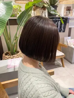 ☂️艶髪【新規】🌟カット➕プレミアムケア酸性縮毛矯正