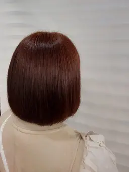 【お持ち帰りパック付き🌟】全体カラー➕艶さらトリートメント