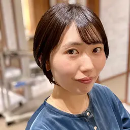 艶々ワンカラー（白髪染め⭕️）🩵+内部補修トリートメント🤍