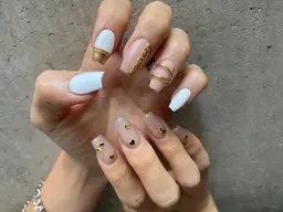 【口コミ割引】ハンド💅✨【オフ込み】🟪チップ長さ出し10本付🟪持ち込み90分アートコース💖