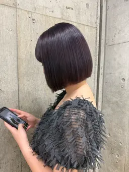 🔅ブリーチリタッチ🔅＋カラー❕＋𝐀𝐮𝐣𝐮𝐚トリートメント🫧