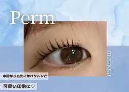 【𝐜𝐨𝐮𝐩𝐨𝐧】まつげパーマ🪄◝✩