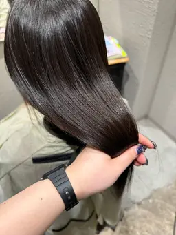 【脱赤味】透明感カラー＋高保湿トリートメント