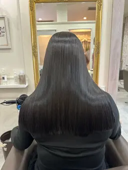 湿気に負けない髪質改善ストレート💘