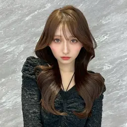 🍁秋限定特別クーポン🍁🇰🇷韓国風カット+透明感カラー+今話題の最高級水素トリートメント¥11000