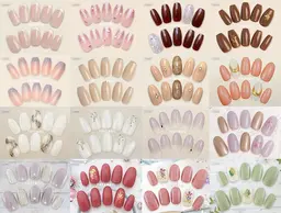 【オフ無料】選べる定額♦王道シンプルネイル💅オフィスネイルにピッタリ✨　オフあり/フレンチ/ニュアンス/パラジェル別途
