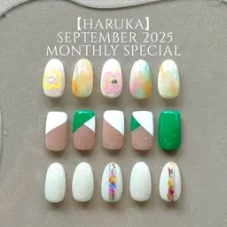 今月限定定額デザイン🫧monthly special🌟【オフなし】