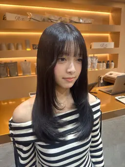 🌸ミニモ学割U24🌸お得に垢抜け💖 【カット×髪質改善IN 艶カラー+ミルボン3step】✨#韓国 #暖色