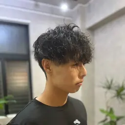 【メンズ限定】カット+パーマ+ケアトリートメント🫧