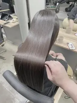 【お得🉐美髪メニュー⭐️】極上に柔らかく仕上がる✨髪質改善ストレート✨ #金沢 #縮毛矯正