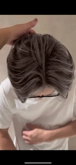 メンズバレイヤージュ+前処理