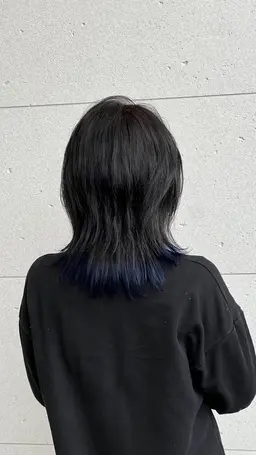 【実績作り⭐️】デザインカラー🎨(ポイントブリーチ➕ポイントカラー➕艶カラー)