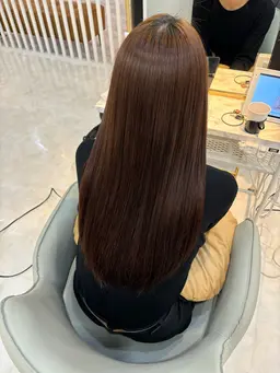 髪質改善ストレート