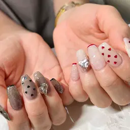 《平日限定》パーツもOK!持ち込みアートデザイン ¥11000→¥8500