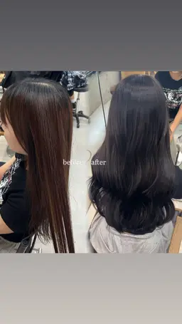 《就活・実習生応援💪🏻》ワンカラー暗染めメニュー🥣👩🏻1stepトリートメント込✨