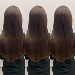 艶カラー&髪質改善トリートメント