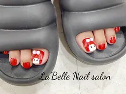 【Foot]毎年定番の人気メニュー★Foot親指アートコース/持ち込みok