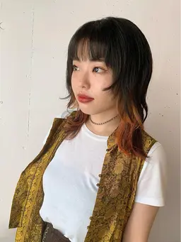 【インナーケアブリーチ、全頭カラー+カット+保湿TR】インナーメンテナンスクーポン